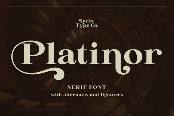 Platinor Font - Featured Image