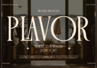 Plavor Font - Featured Image