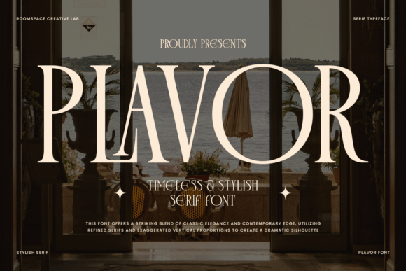 Plavor Font - Featured Image
