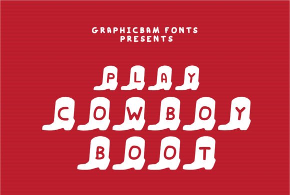 Play Cowboy Boot Font - Featured Image
