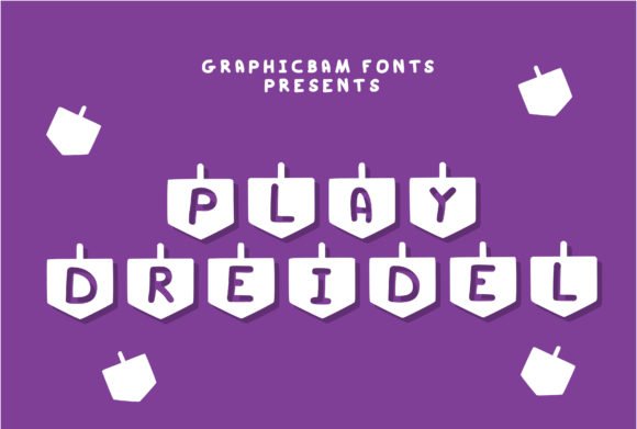 Play Dreidel Font - Featured Image