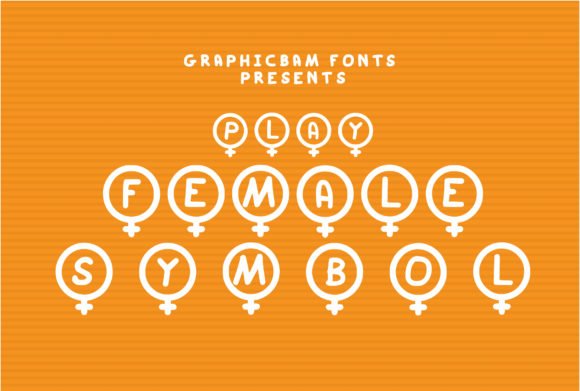 Play Female Symbol Font - Featured Image