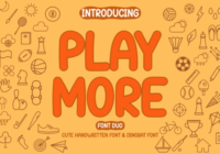 Play More Font - Featured Image
