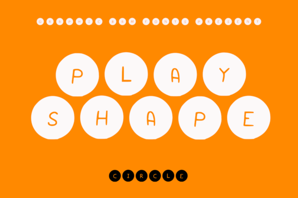 Play Shapes Circles Font - Featured Image
