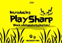 Play Sharp Font - Featured Image