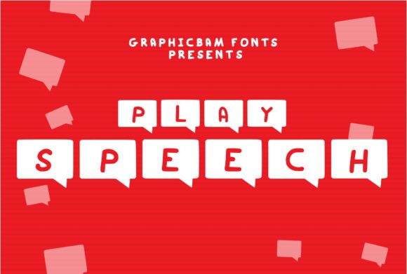 Play Speech Font - Featured Image
