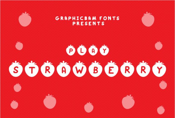 Play Strawberry Font - Featured Image