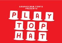 Play Top Hat Font - Featured Image