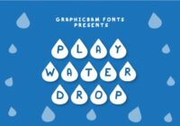 Play Water Drop Font - Featured Image