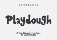 Playdough Font - Featured Image
