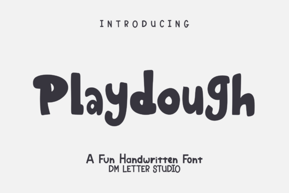 Playdough Font - Featured Image