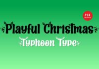 Playful Christmas Font - Featured Image