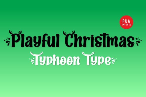 Playful Christmas Font - Featured Image