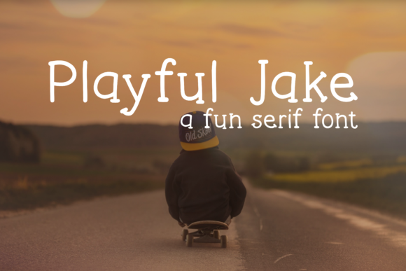 Playful Jake Font - Featured Image