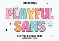 Playful Sans Font - Featured Image