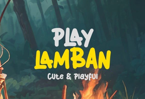 Playlamban Font - Featured Image