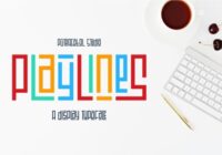 Playlines Font - Featured Image
