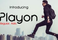 Playon Font - Featured Image