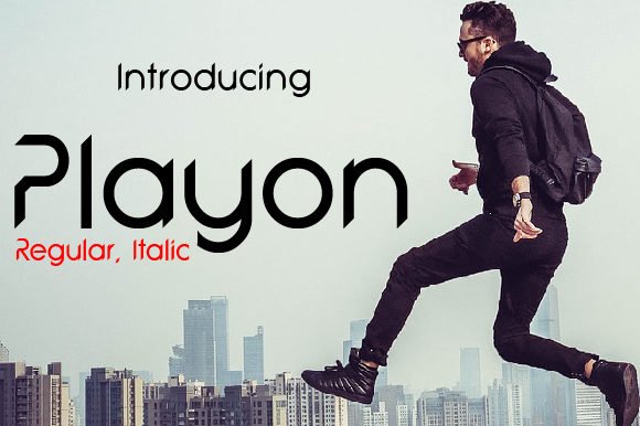 Playon Font - Featured Image