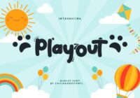 Playout Font - Featured Image