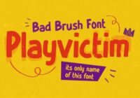 Playvictim Font - Featured Image