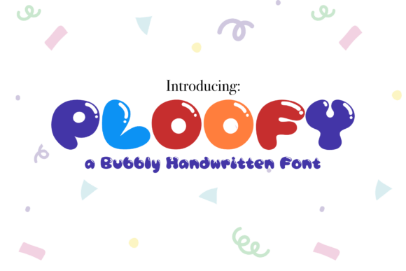 Ploofy Font - Featured Image