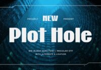 Plot Hole Font - Featured Image