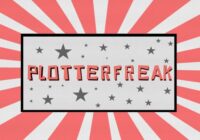 Plotterfreak Font - Featured Image