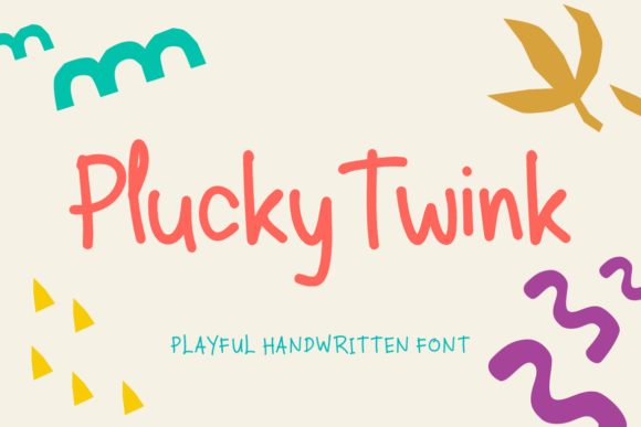 Plucky Twink Font - Featured Image