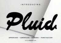 Pluid Font - Featured Image