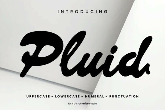 Pluid Font - Featured Image