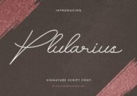 Plularius Font - Featured Image