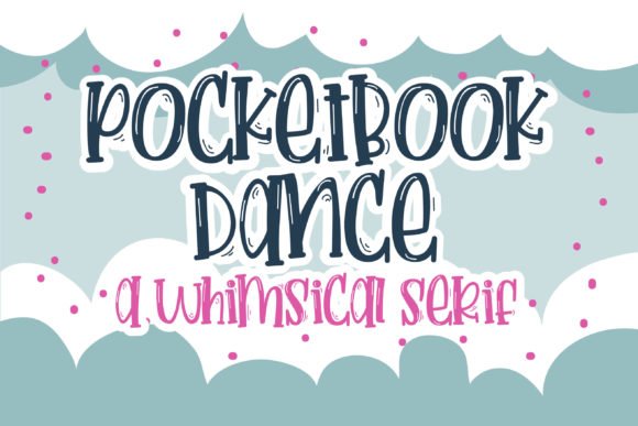 Pocketbook Dance Font - Featured Image