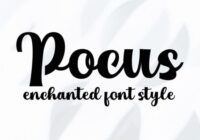 Pocus Font - Featured Image