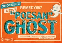 Poesan Ghost Font - Featured Image