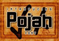 Pojah Font - Featured Image