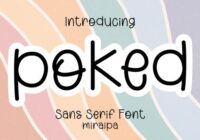 Poked Font - Featured Image