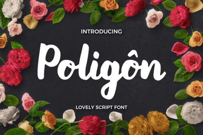 Poligon Font - Featured Image