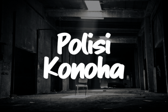 Polisi Konoha Font - Featured Image