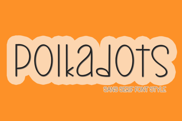 Polkadots Font - Featured Image