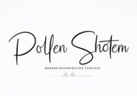 Pollen Shotem Font - Featured Image