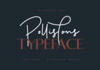 Pollistons Font - Featured Image