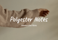 Polyester Notes Font - Featured Image