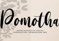 Pomotha Font - Featured Image