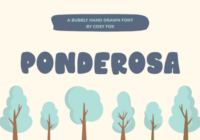 Ponderosa Font - Featured Image