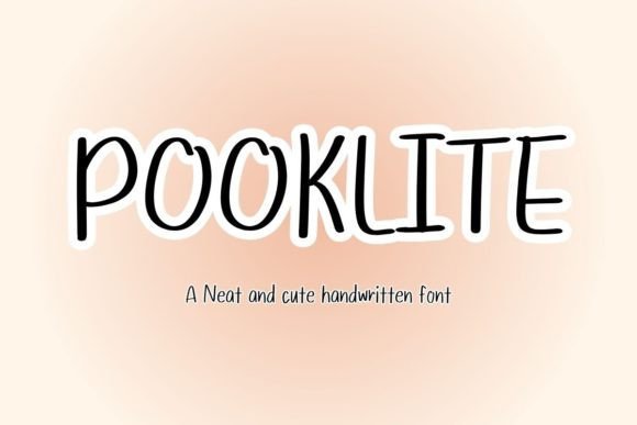 Pooklite Font - Featured Image