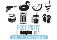 Pool Party Font - Featured Image