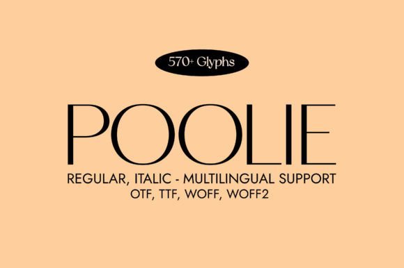Poolie Font - Featured Image