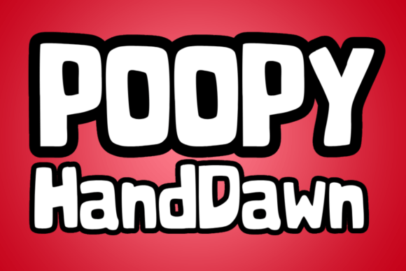 Poopy Handdrawn Font - Featured Image