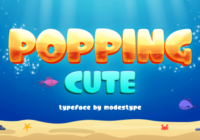 Popping Cute Font - Featured Image